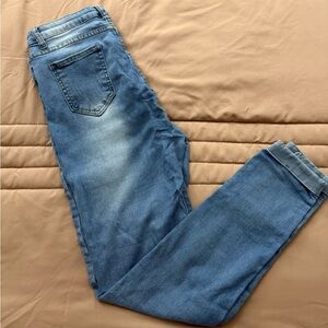SHEIN Classic Denim Skinny Jeans. Size M